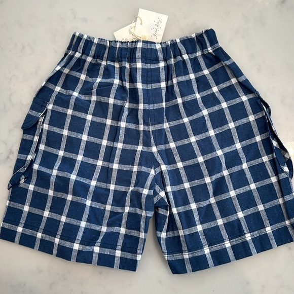 Rachel Riley NWT plaid shorts 4Y - Picture 2 of 2